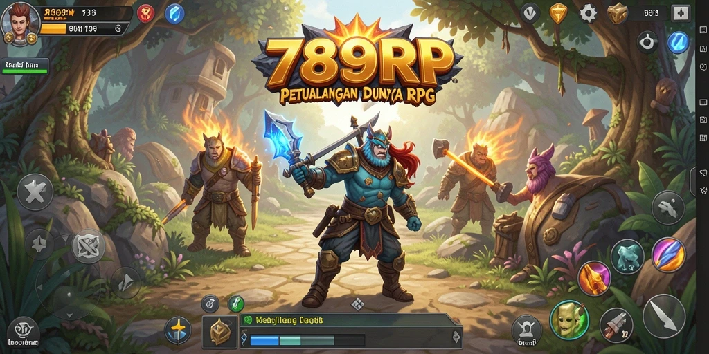 Menampilkan permainan RPG yang mendebarkan dan penuh aksi.
