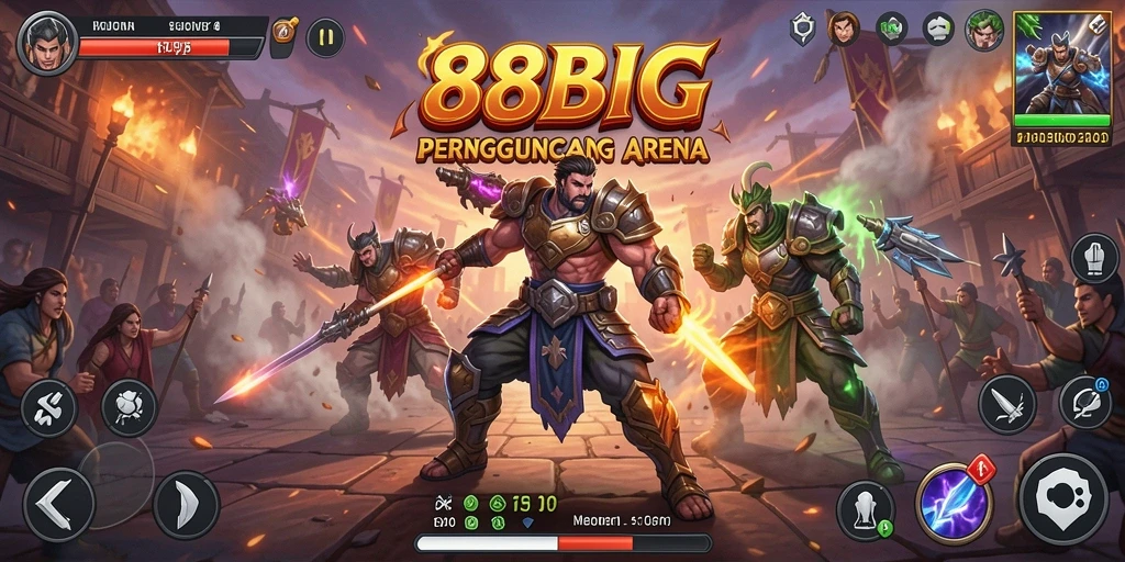 Tampilan mengesankan dari pertarungan dalam 88BIG.