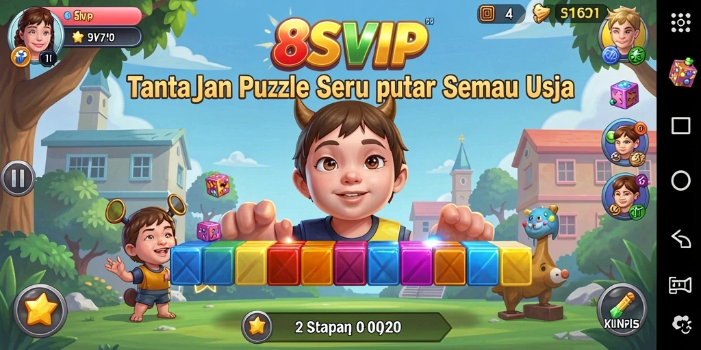 Tampilan gameplay seru dalam 8SVIP yang menantang.