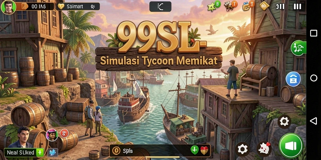 Gameplay Tycoon yang menarik di 99SL.