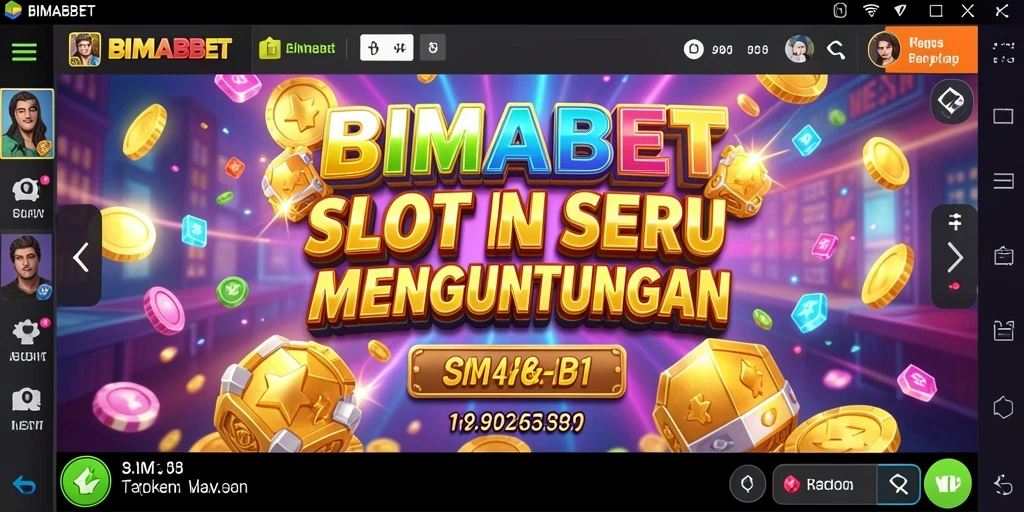 Tampilan menarik dari gameplay slot BIMABET yang membuat ketagihan.