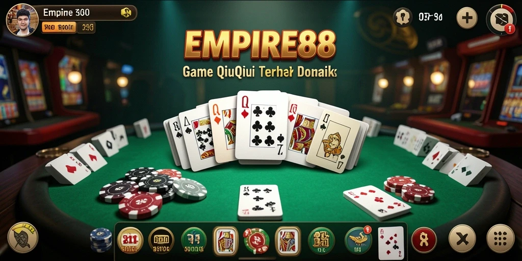 Screenshot gameplay menarik dari EMPIRE88 saat bermain QiuQiu.