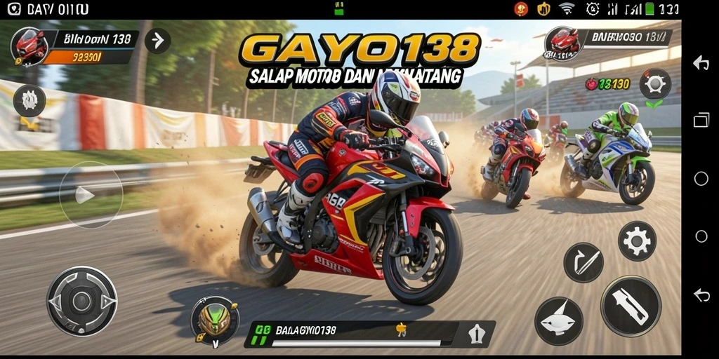 Tampilan gameplay seru dan mendebarkan dari GAYO138.