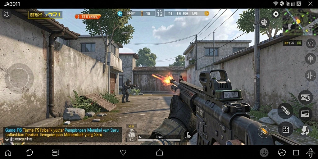 Tampilan gameplay JAGO11 yang intens dan penuh aksi.