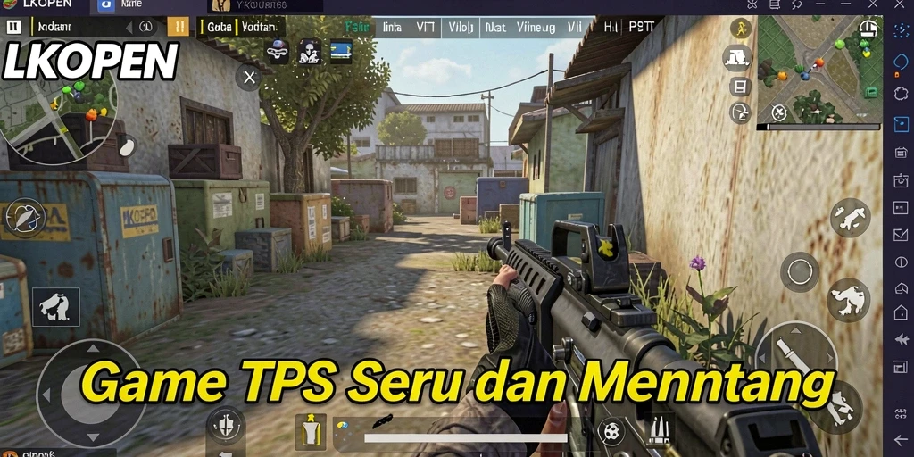 Tampilan gameplay LKOPEN dalam aksi seru.