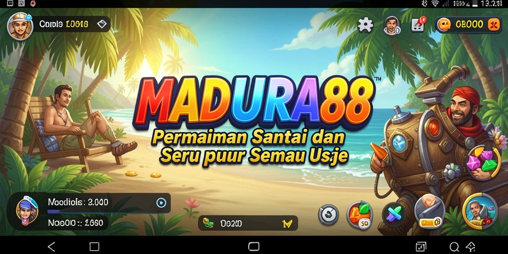 Gameplay seru dan menarik dari MADURA88 saat dimainkan.