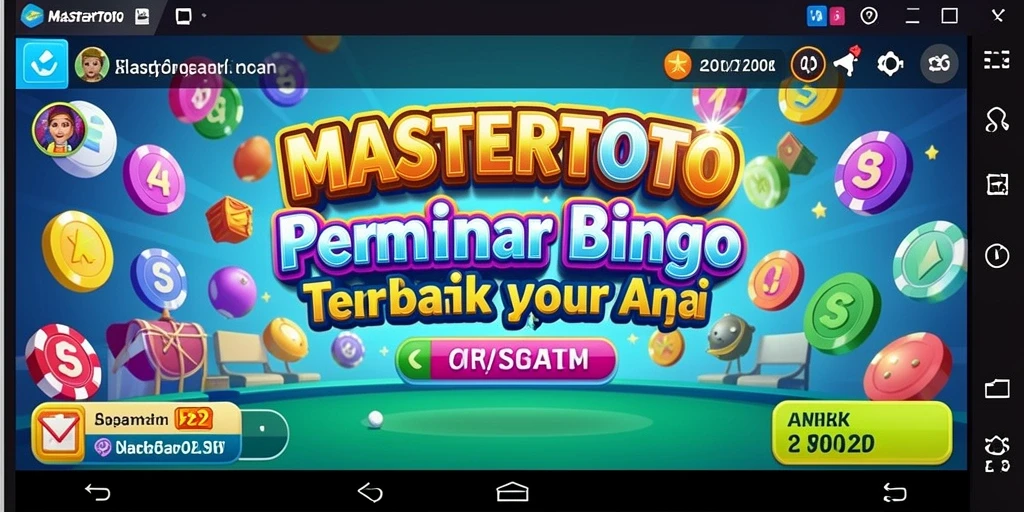 Gameplay seru Bingo di MASTERTOTO dengan tampilan yang menarik.