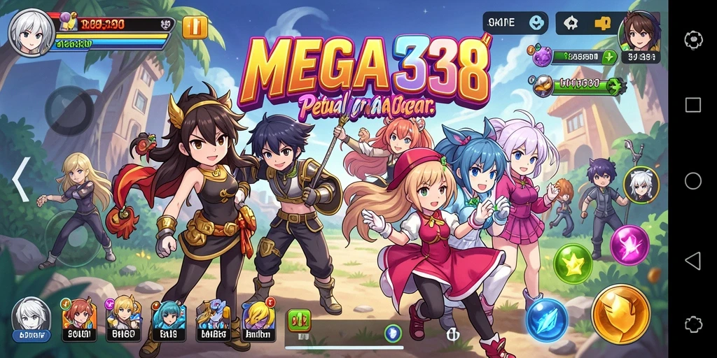 Tampilan gameplay MEGA338 yang memukau dan penuh aksi.