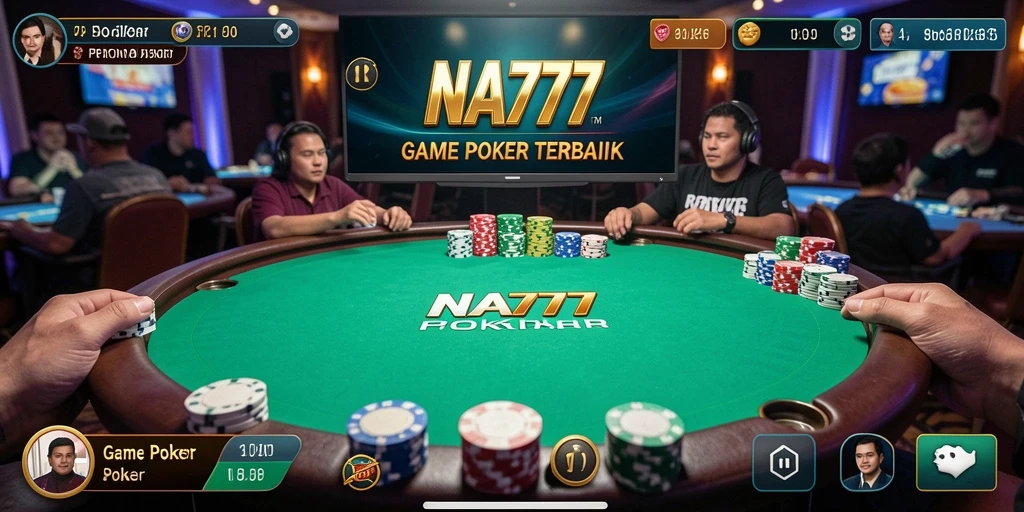 Gameplay seru dan interaktif dari NA777, aplikasi Poker terbaik.