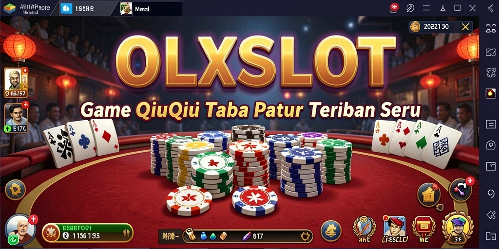 Screenshot utama OLXSLOT menampilkan gameplay QiuQiu yang mendebarkan.