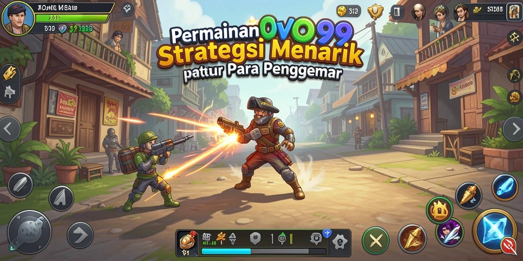 Tampilan gameplay OVO99 yang mendebarkan dan penuh strategi.