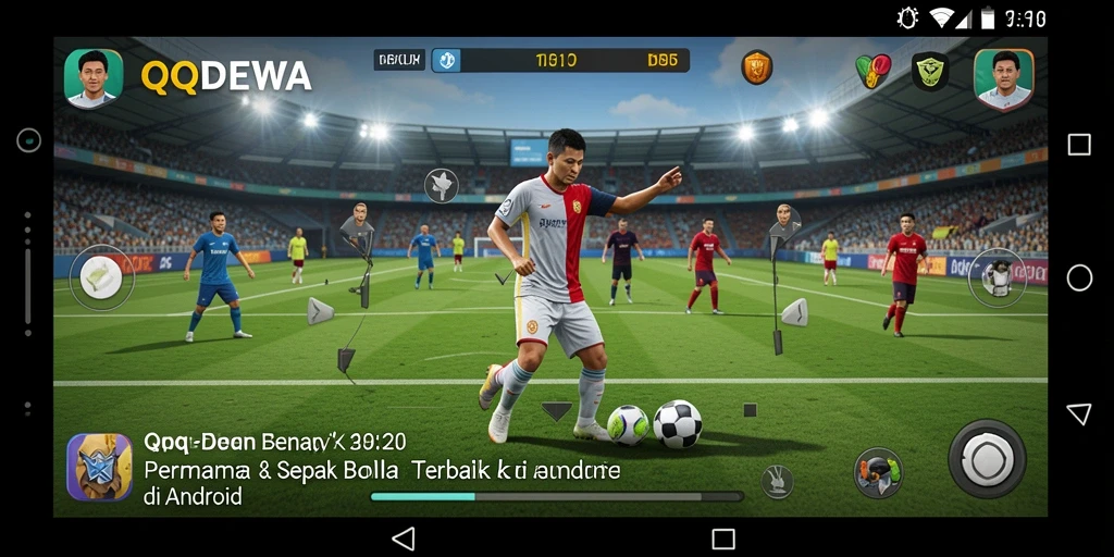 Tampilan salah satu momen seru dalam gameplay QQDEWA.