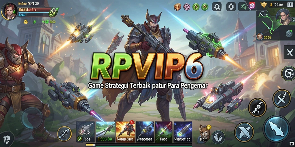 Tampilan gameplay RPVIP6 yang mendebarkan dan strategis.