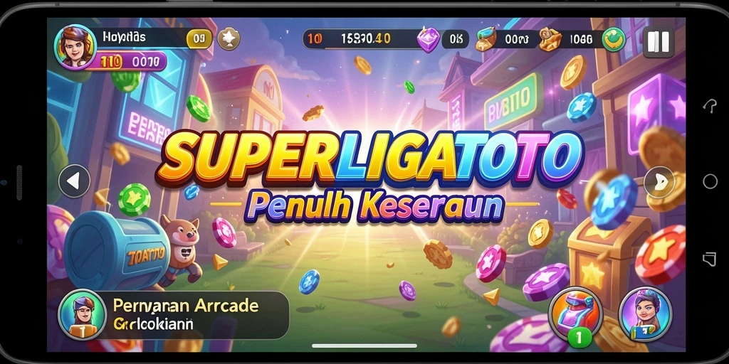 Screenshot SUPERLIGATOTO menunjukkan gameplay yang mengasyikkan dan penuh aksi.
