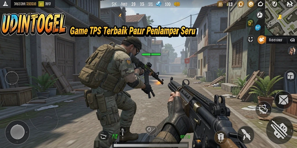Screenshot gameplay seru dari UDINTOGEL dengan aksi mendebarkan.