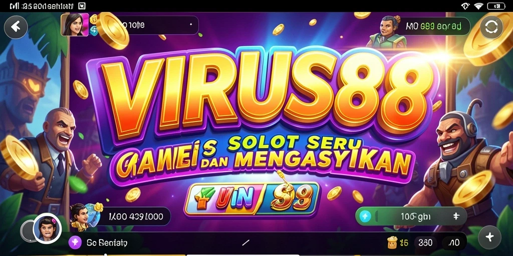 Tampilan gameplay Slot yang memukau dan menarik di VIRUS88.